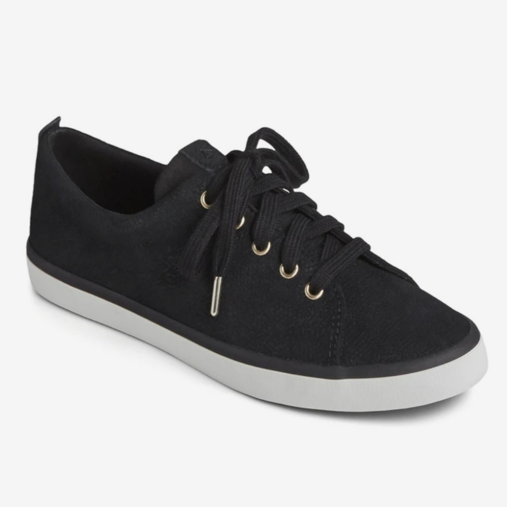 Sperry Sneakers Vulcanized Sailor Lace Black 9.5